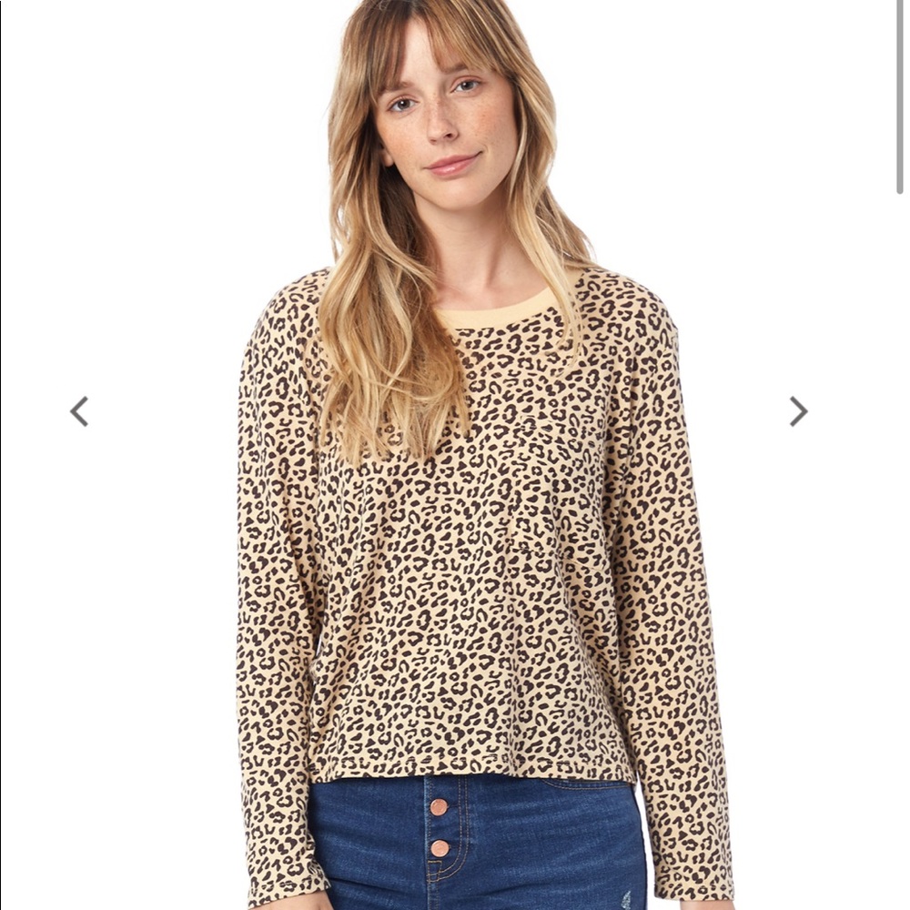 Alternative Leopard Long Sleeve Shirt,new with tag
